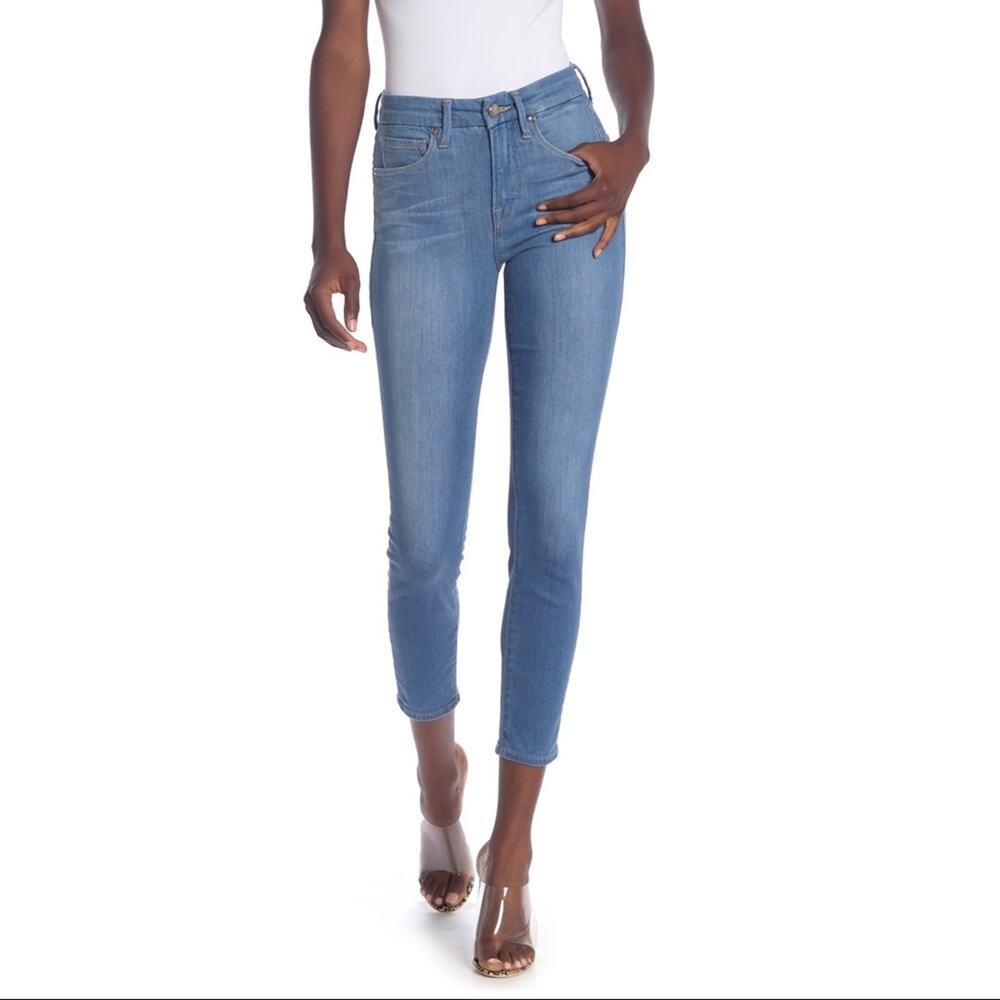 Good American Good Legs High Rise Crop Skinny Jean